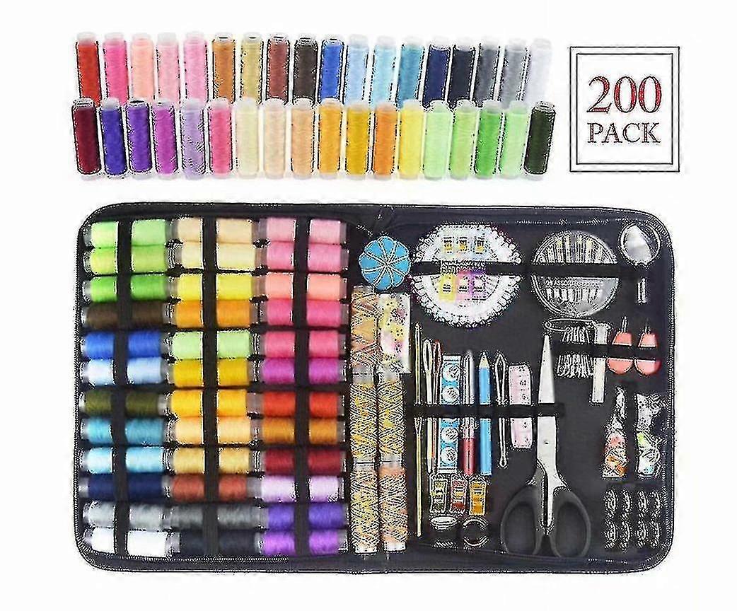 Sewing Kit, Sewing Box, Sewing Set, Rectangular Sewing Set, 200 Piece Set