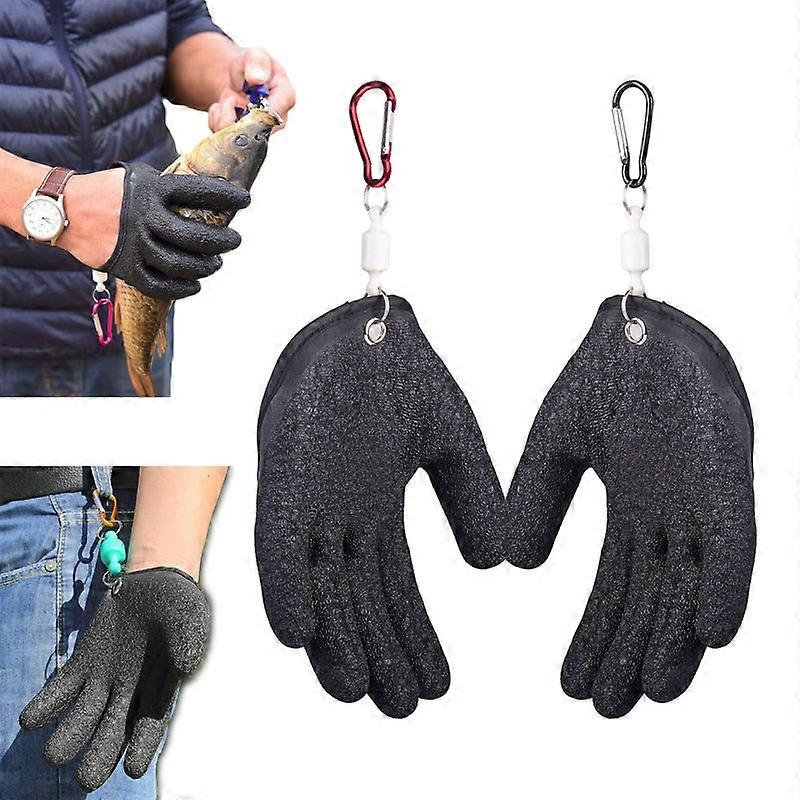 Fishing Gloves, 2Pcs Fishing Catching Gloves