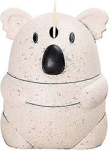 Push Toothpick Dispenser, Automatic Cute Koala Toothpick Holder Toothpicks Organizer Storage