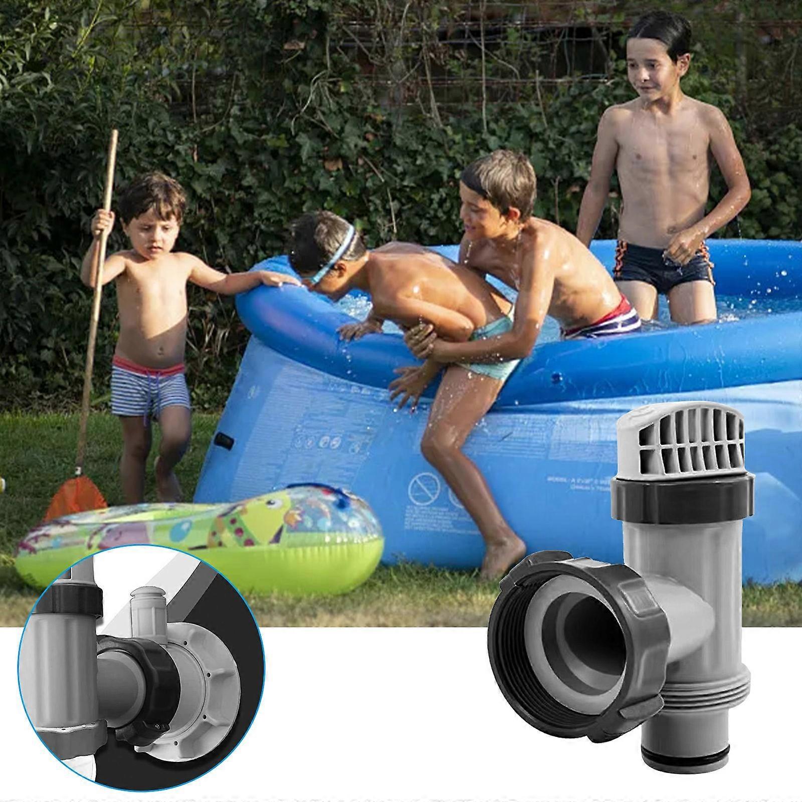 SUMMERBUDDY Pool Hose Adapter For Above Ground Swimming Pool Pool Replacement Parts With Plunger And Pool Pipe Pool Pump Parts Flye246104