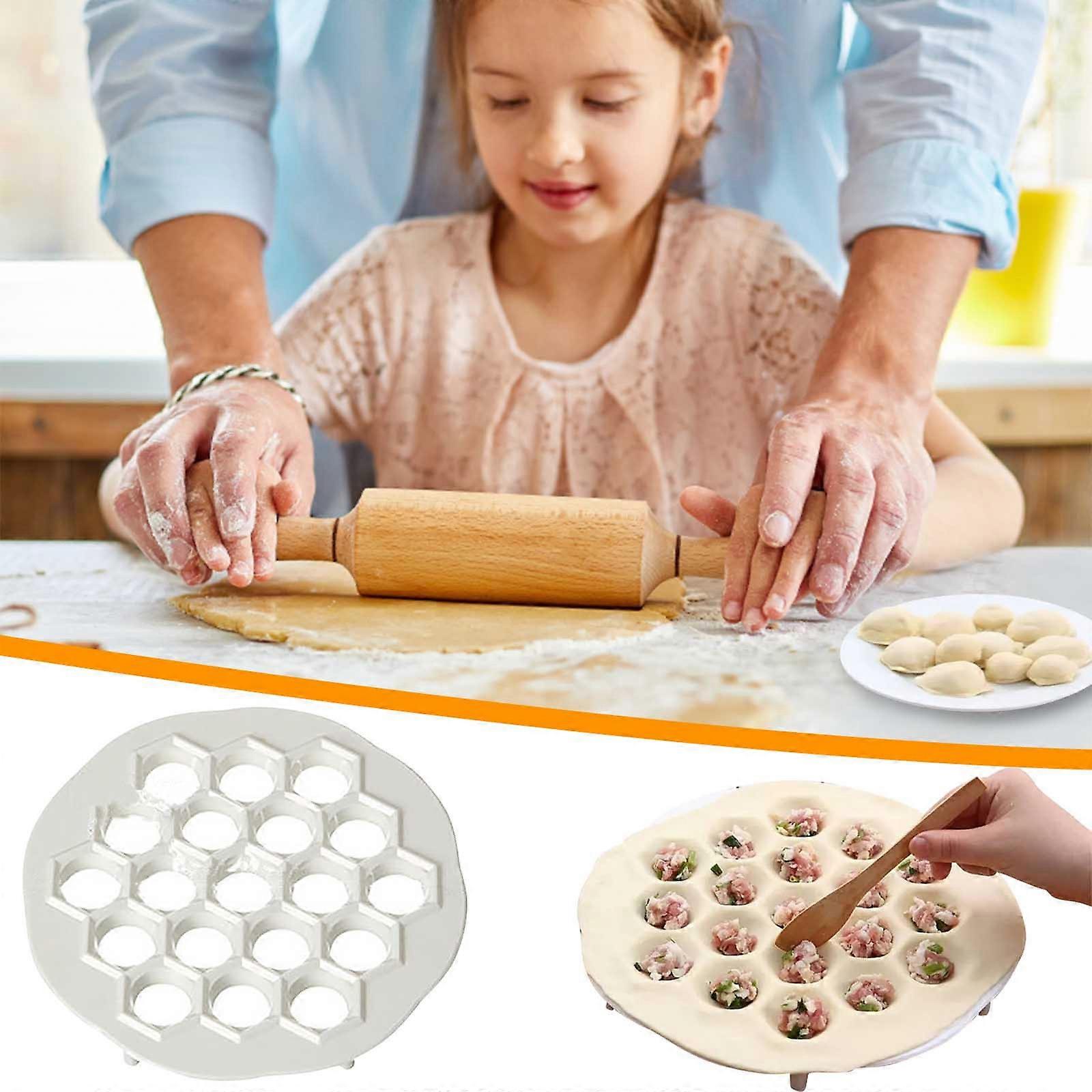 19 Hole Dumpling Maker Dumpling Maker Gadgets Tool Dough Press Ravioli Making Mould DIY Kitchen Flye244025