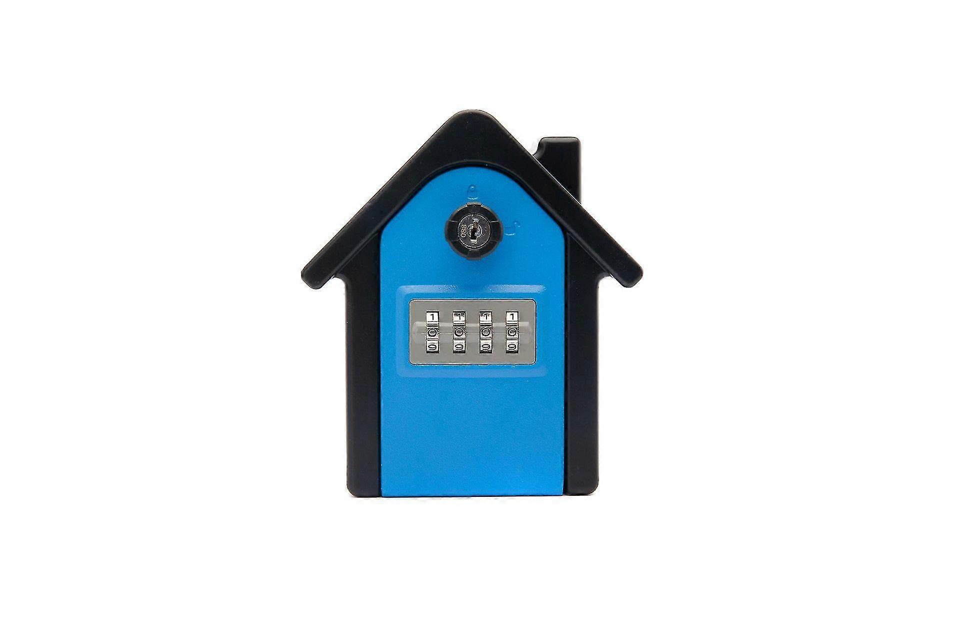 Key Safe Wall Mounted Key Box With Digital Combination And Emergency Key, Large Key Safe Xl Size Outdoor Key Safe For Home, Office, Factory, Garage