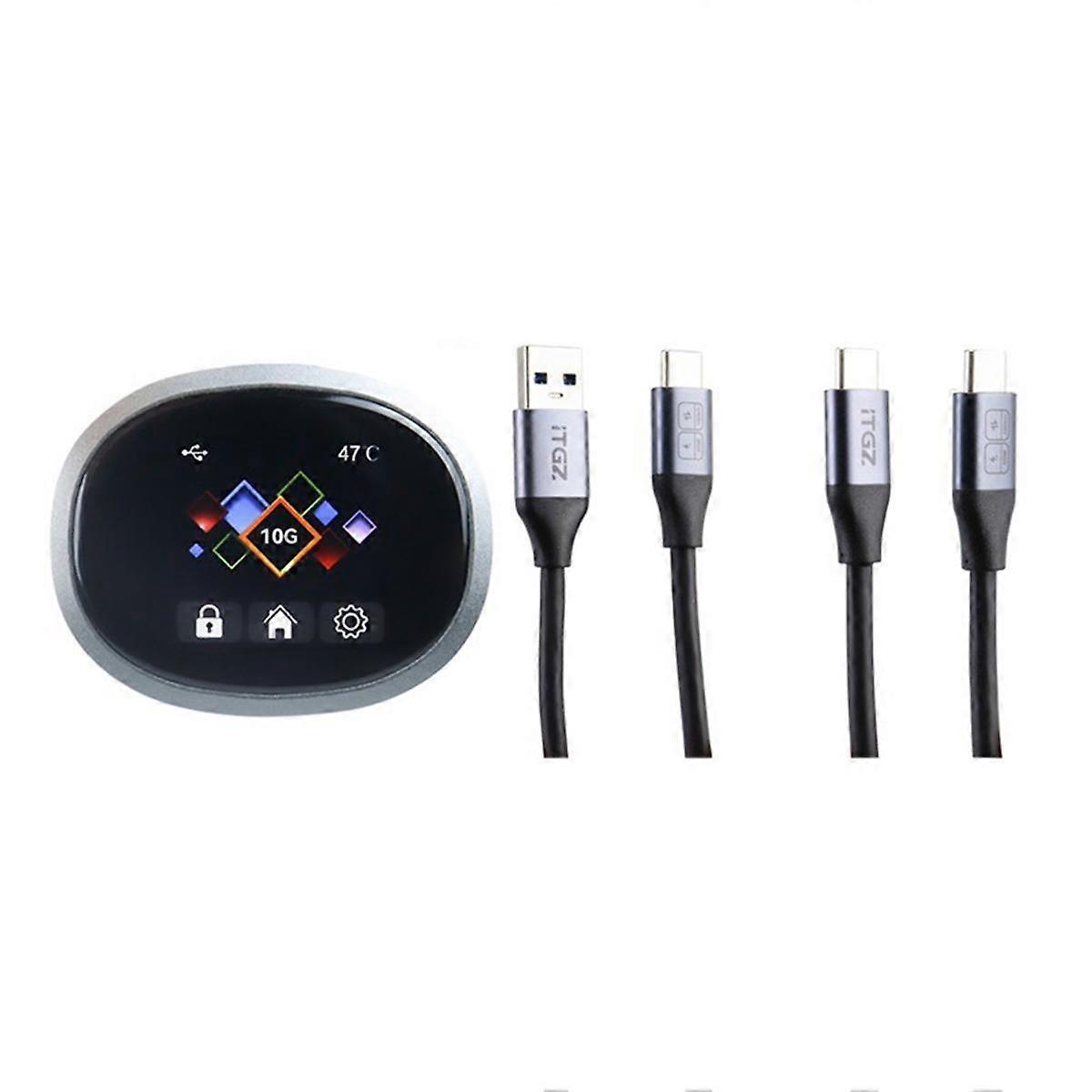 RTL9210B M.2 Smart Password SSD 10Gbps 2230 NGFF/NVME Dual Protocol Solid State Drive Enclosure SS