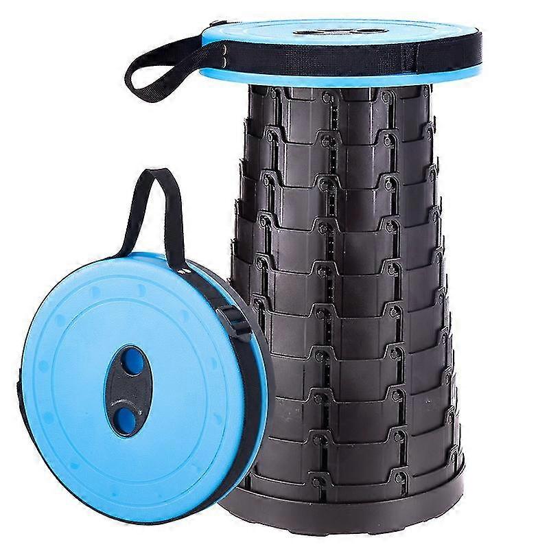 Portable Camping Folding Stool, Portable Folding Telescopic Stools With Height