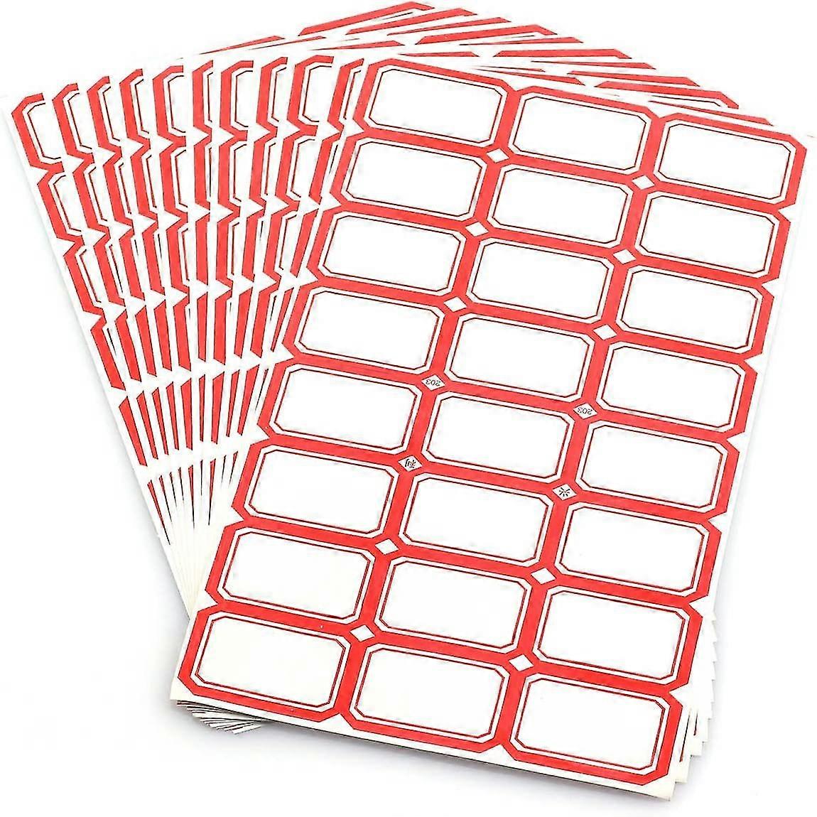 Sticky Labels Roll,140 Self Adhesive Labels White Sticky Labels