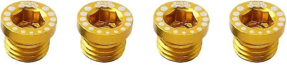 4 Pieces Aluminum Alloy Bicycle Screw Bolts For Brake Hole .25