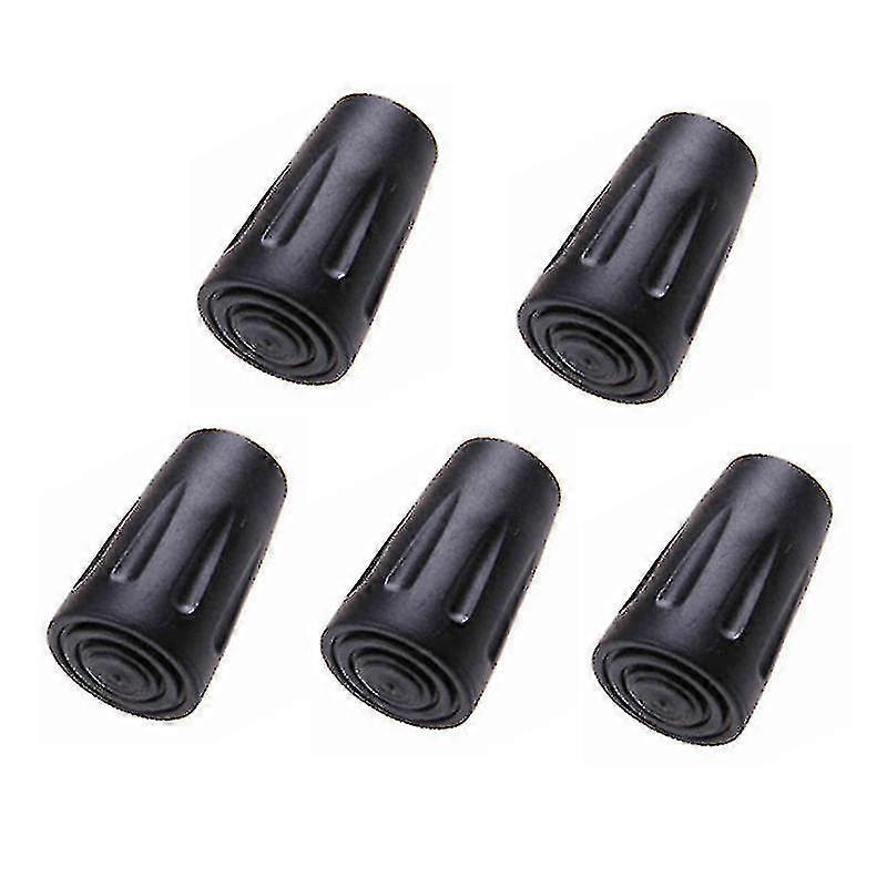 10 Pack/5 Pair Walking Pole Rubber Tips, Trekking Pole Tip Protectors