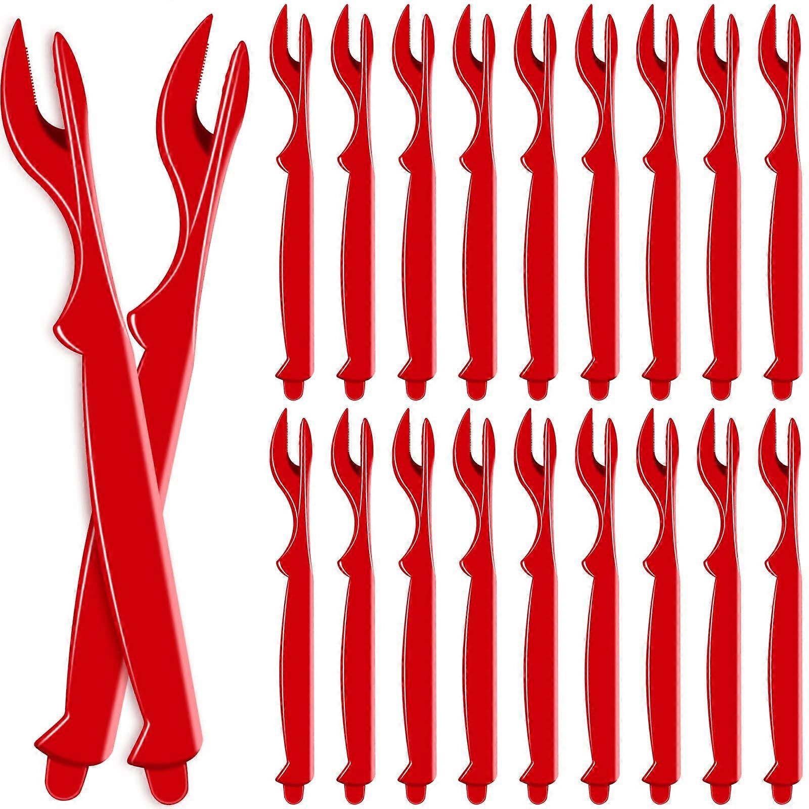20Pcs Crab Legs Crackers - Crackers Picks Tools Set for Lobster, Crab, Crawfish, Prawns