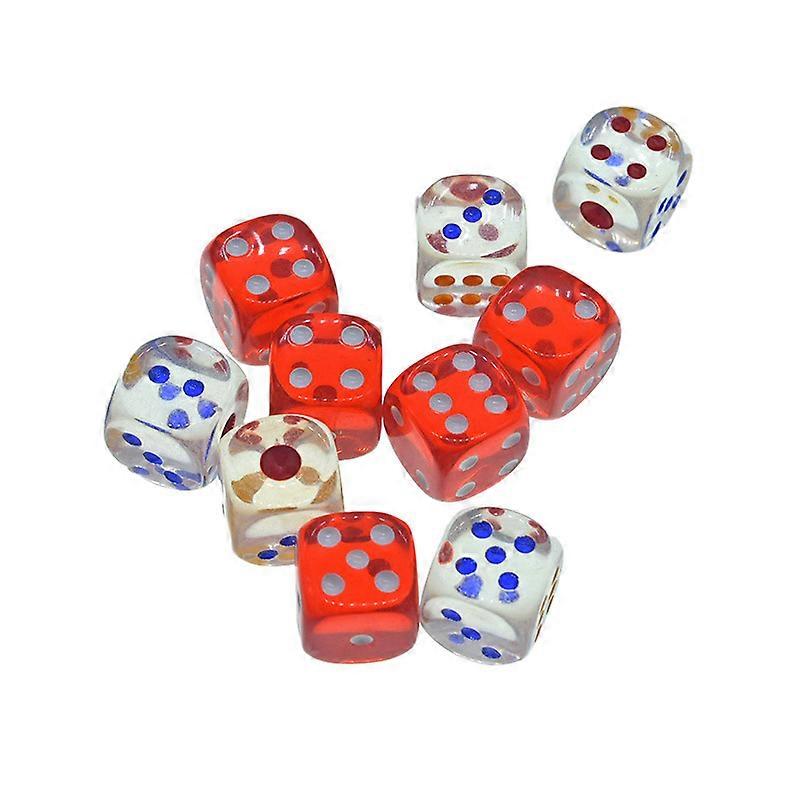 10-osainen pelinoppa monivärinen