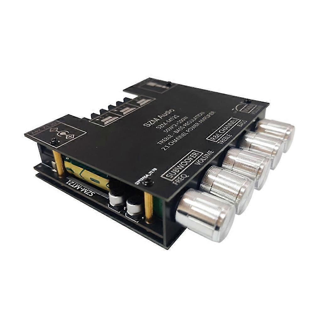 Mt21 2.1 Channel Bluetooth 5.0 Subwoofer Amplifier Board Power Audio Stereo Amplifier Board Bass Am