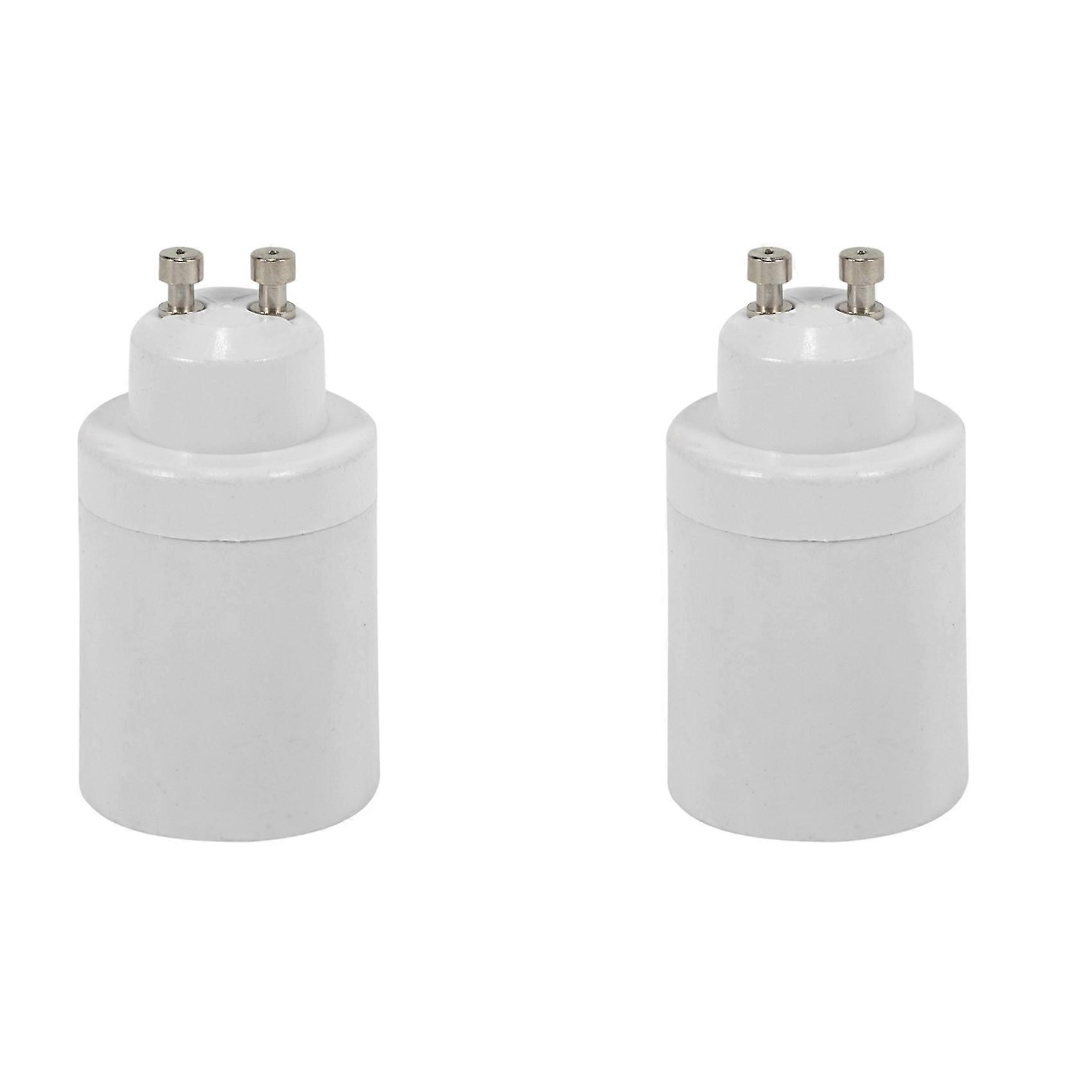 2X to E26/E27 Adapter Bayonet Base to E26/E27 Screw Bulb Socket Adapter Converter