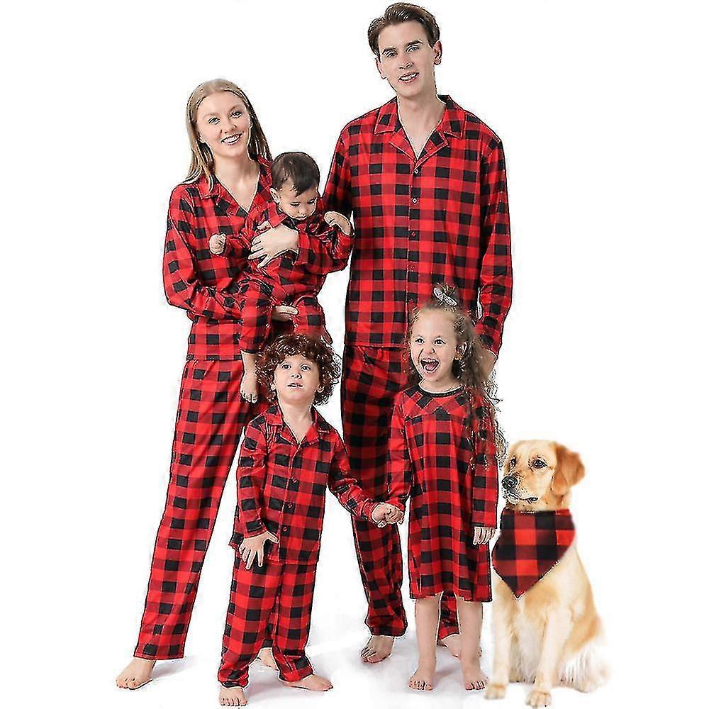 Christmas Pajamas For Family, Matching Family Pajamas Buffalo Plaid