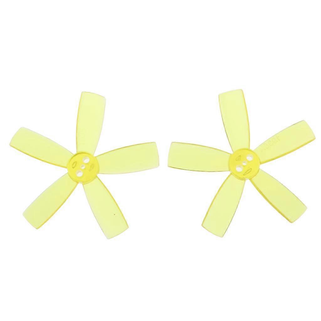 1 Pair 1935 5-leaf for Brushless Motor 1103 1104 Mini RC Quadcopter Red