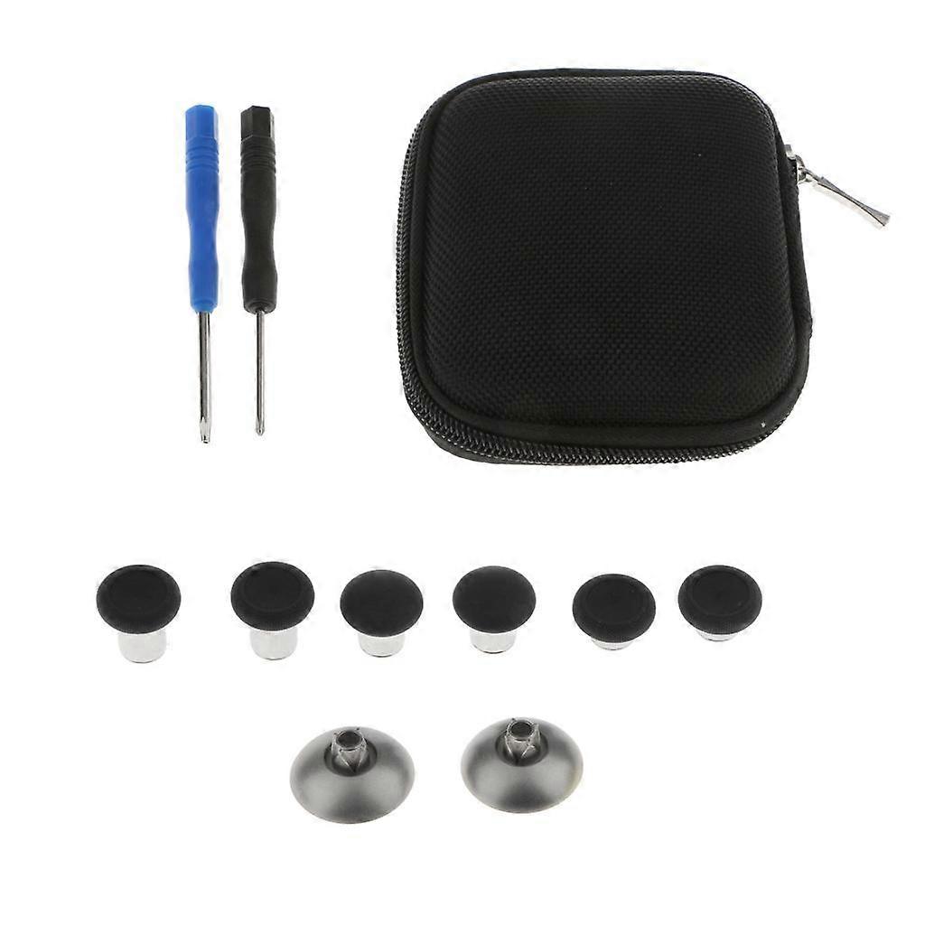 11in1 Aluminum Thumbsticks Buttons W/Case for One Elite Wireless Controller