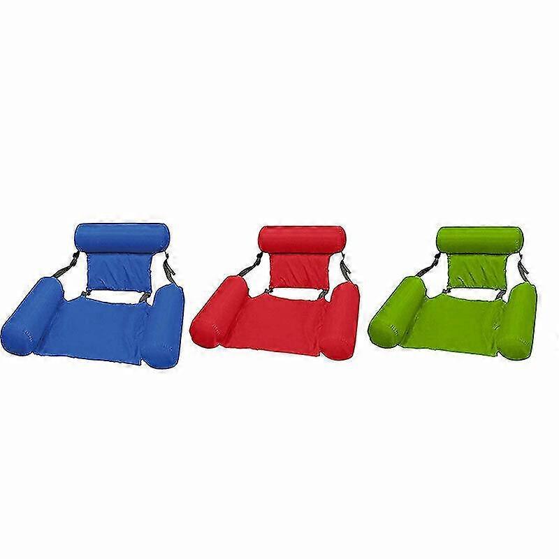 Floating Chair Pool Seat Inflatable Lazy Water Bed Lounge Chair Toy.