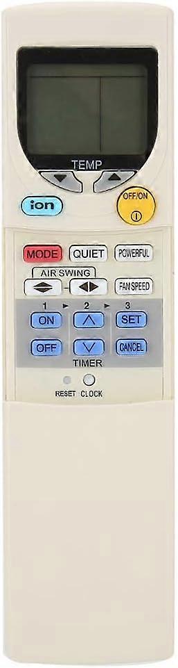 ABS Air Conditioner Remote Control, Durable Replacement for A75C2604, Without Battery