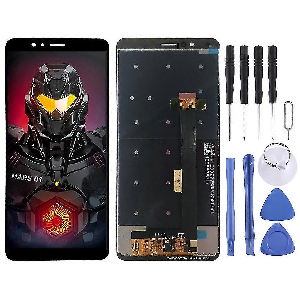 Pantalla LCD OEM compatible ZTE Nubia Red Magic Mars NX619J con digitalizador de ensamblaje completo (negro)