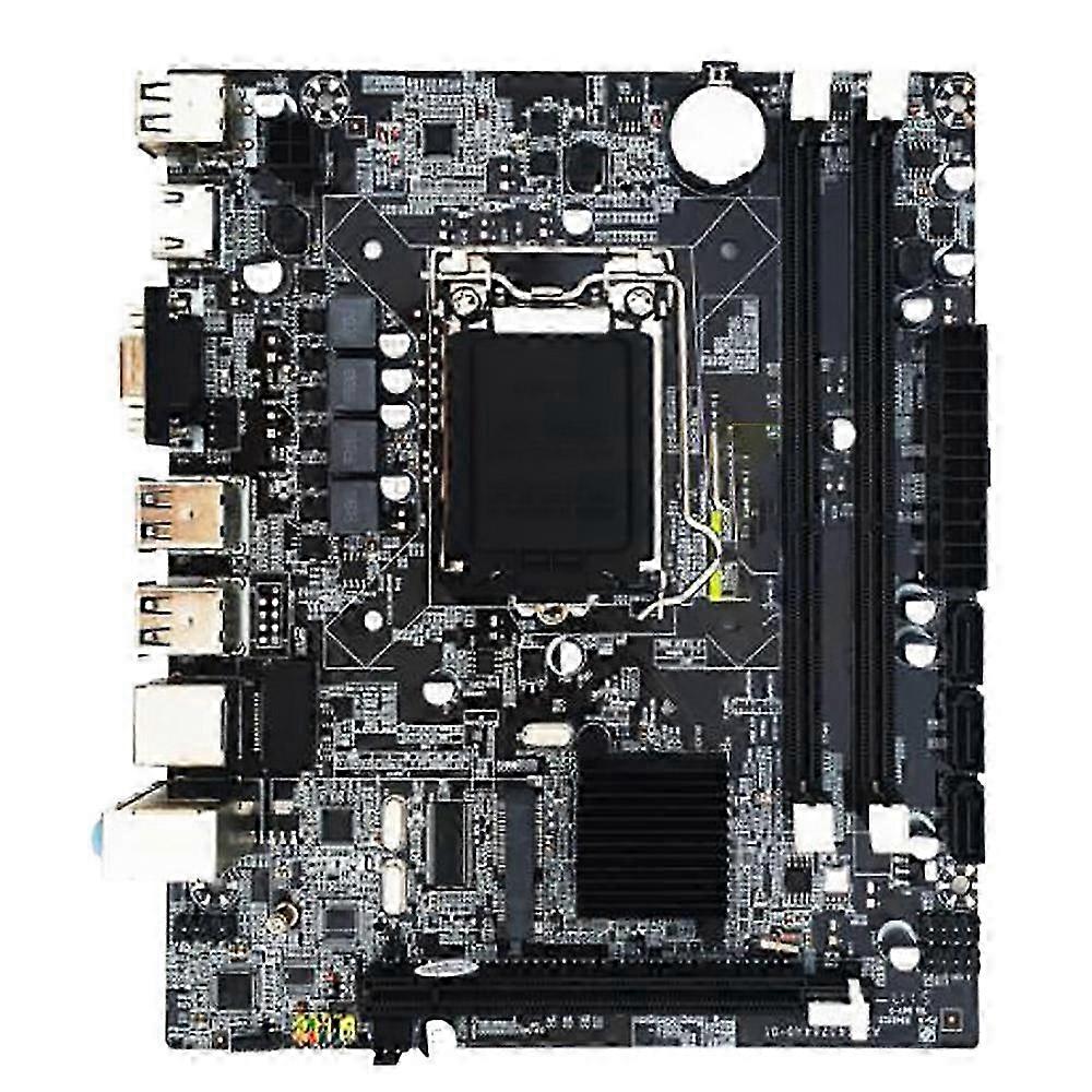 Ammattimainen emolevy H55 LGA 1156 DDR3 RAM USB 2.0 -kortti pöytätietokone emolevy 6-kanavainen