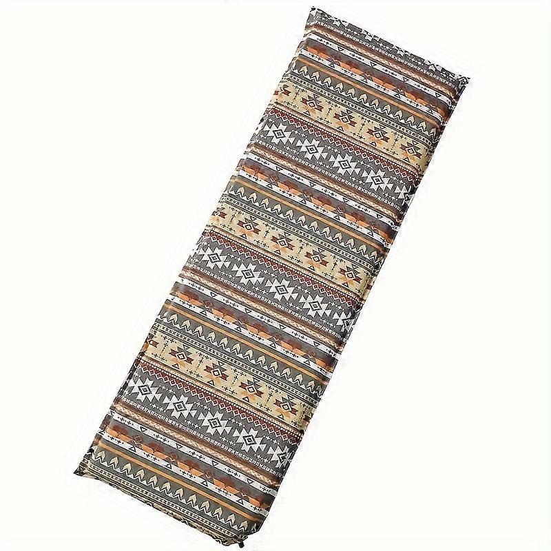 1pc Automatic Inflatable Outdoor Mattress, Splicing Single Multi-player Moisture-proof Mat, Outdoor Camping Picnic Mat, Nap Mat