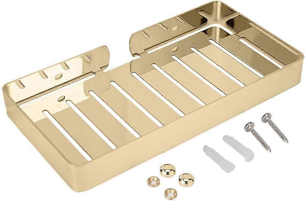 Bathroom Shelf Soap Dish (Gold)