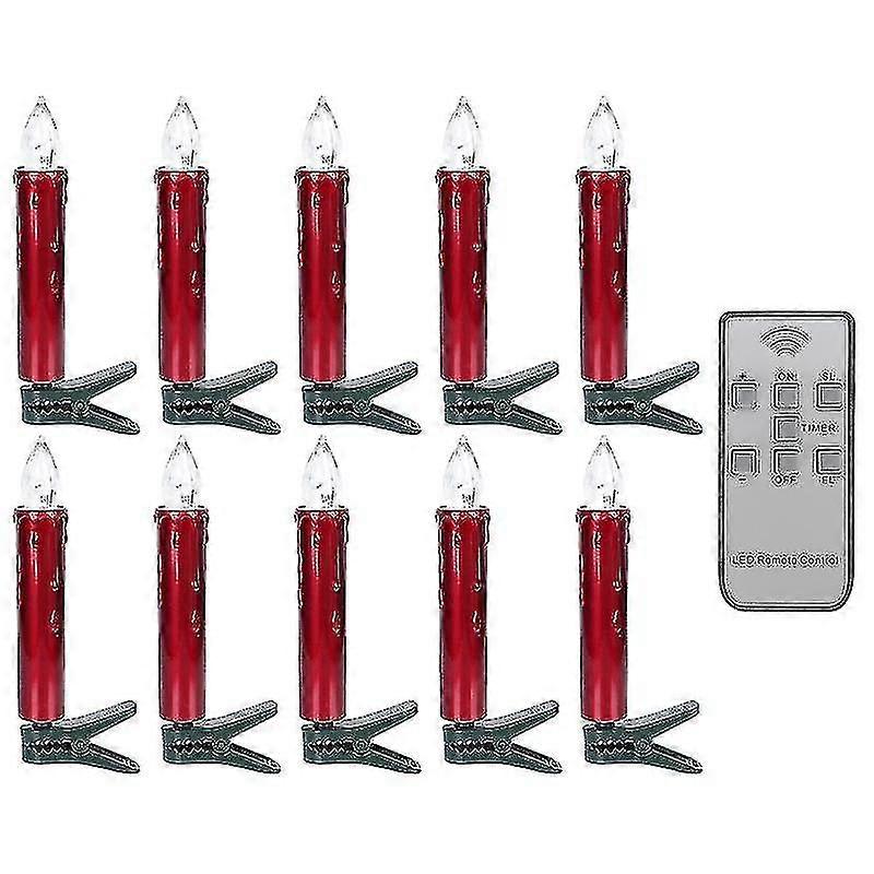 10pcs Candle Lamp