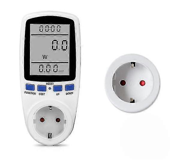 European Power Metering Power Socket Creative Billing Device Intelligent Power Detector