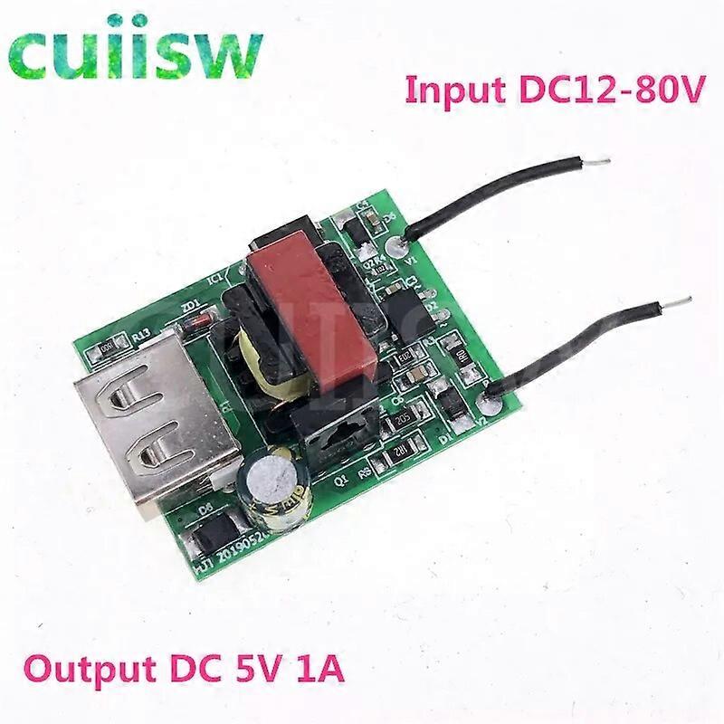 Buck Converter Stabilizer DC-DC Step Down Module 12V 24V 36V 48V 72V to 5V 1A USB Galvanic Isolated Power Supply