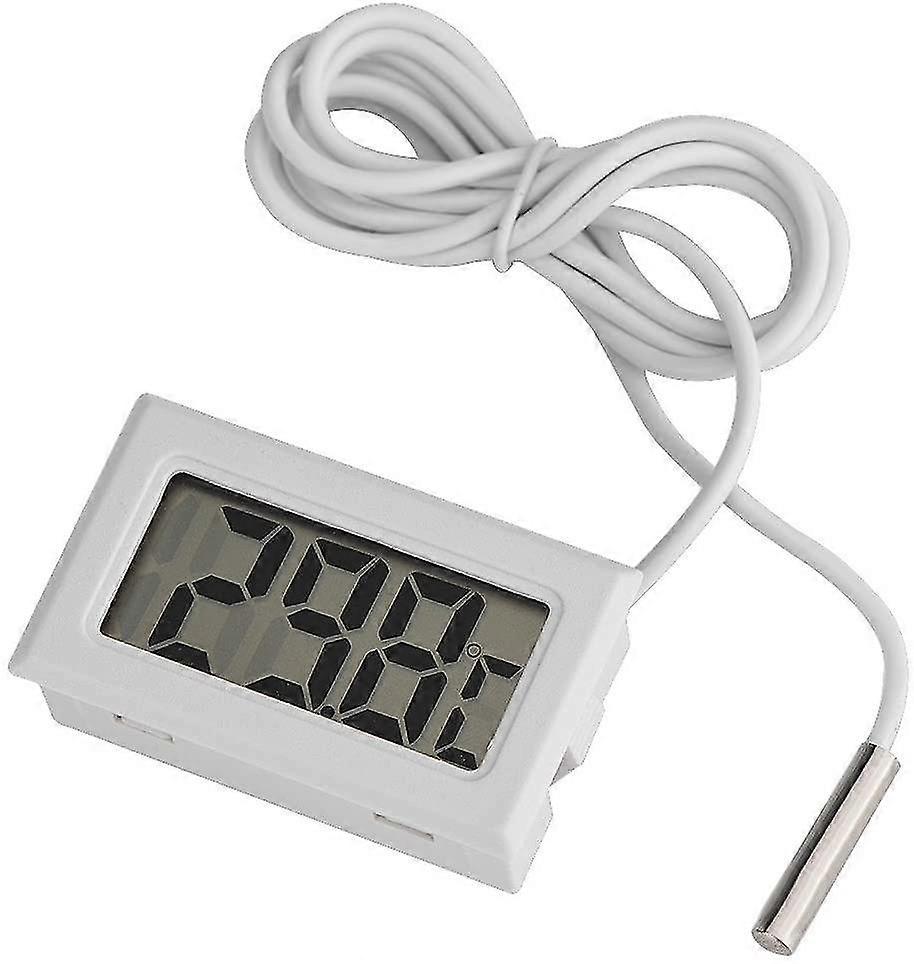 Mini Led Display Digital Temperature,meter Probe Sensor Digital Lcd Thermometer