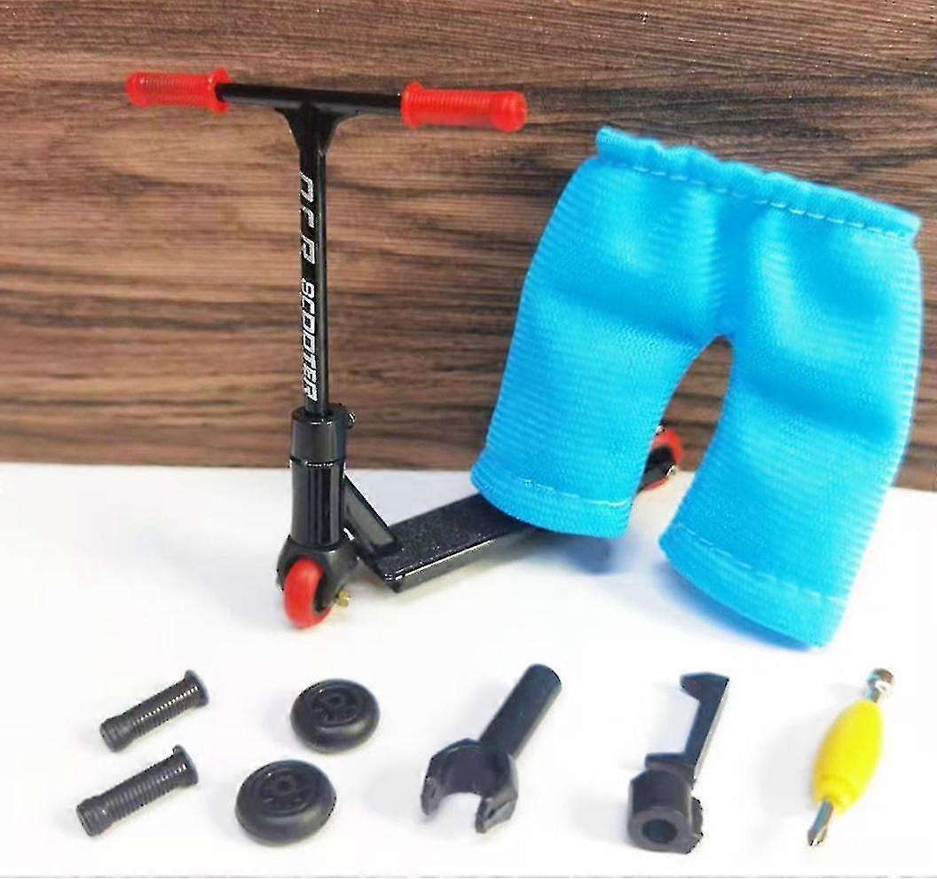 Finger Scooter Bicycle Skateboard Toy Set Model