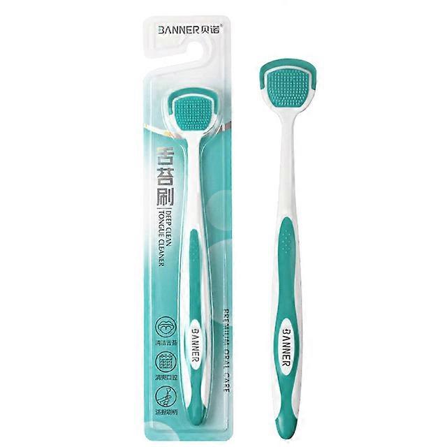 Tongue Scraper Oral Cleaner Brush Fresh Breath Cleaning Coated Toothbrush Hygiene Care Tools Food Grade Tongue Cleansing BrushToothbrushes