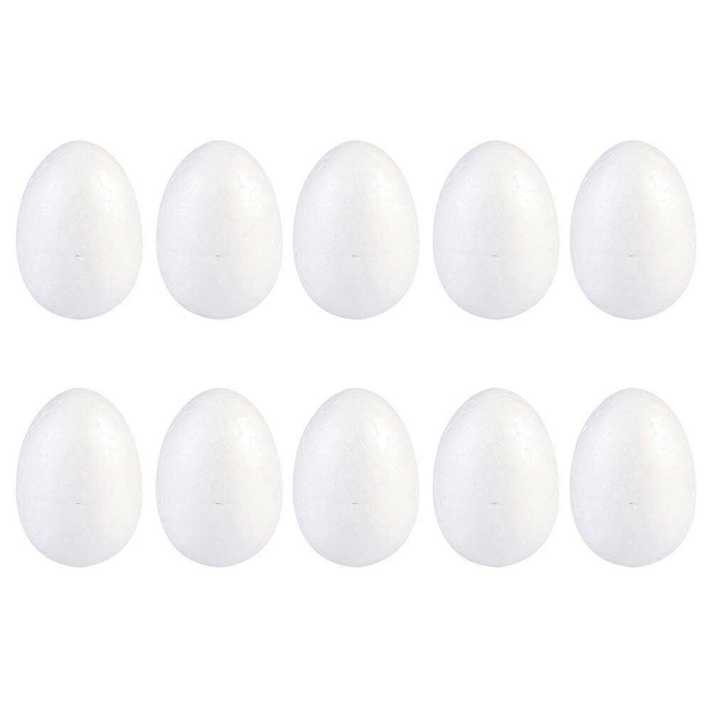 100pcs 7cm IY Painting Eggs Solid Egg Easter Supplies for Kids Children