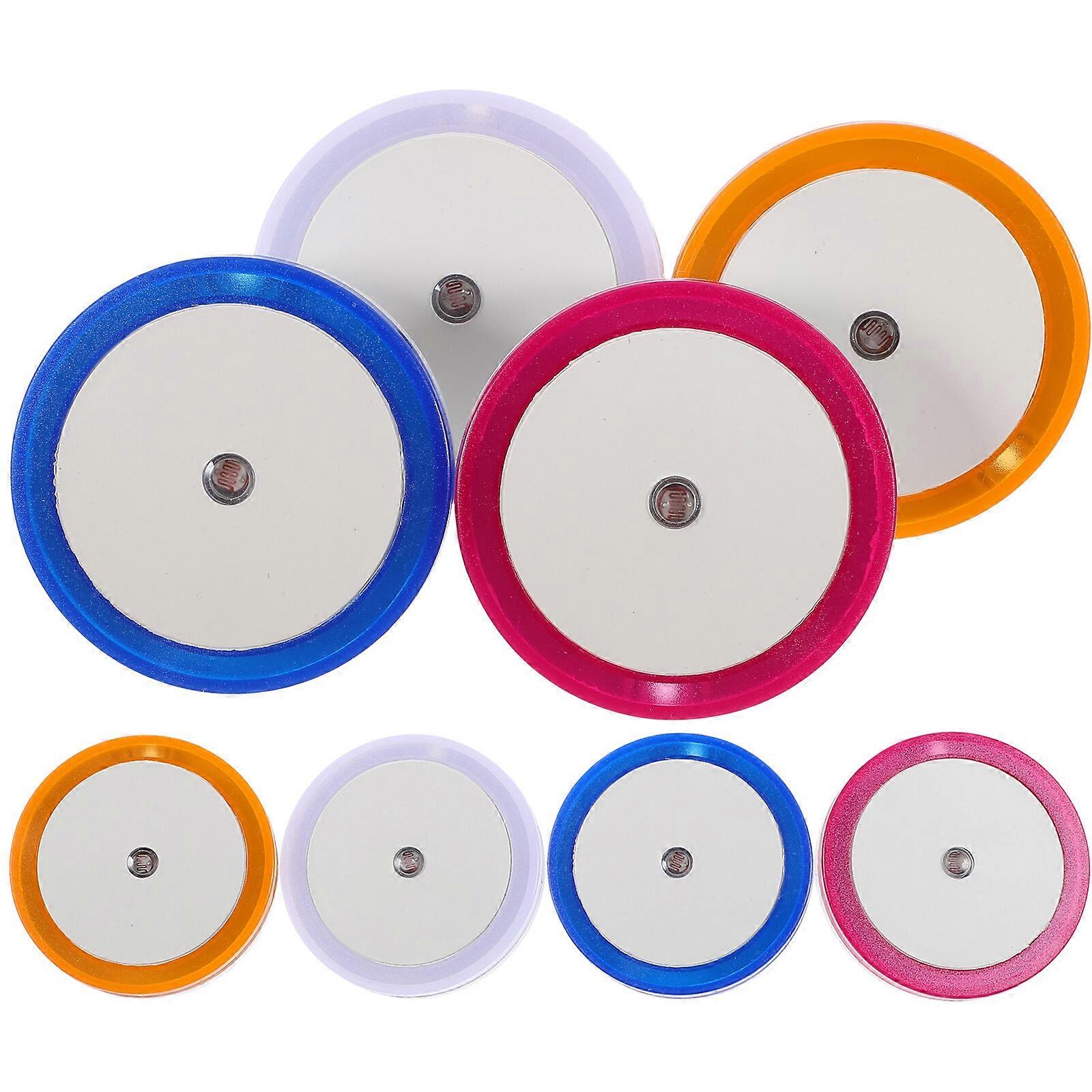 8pcs Plug In Lumina de noapte Nursery Room Lumină caldă Dimmable LED Night Light pentru alăptare