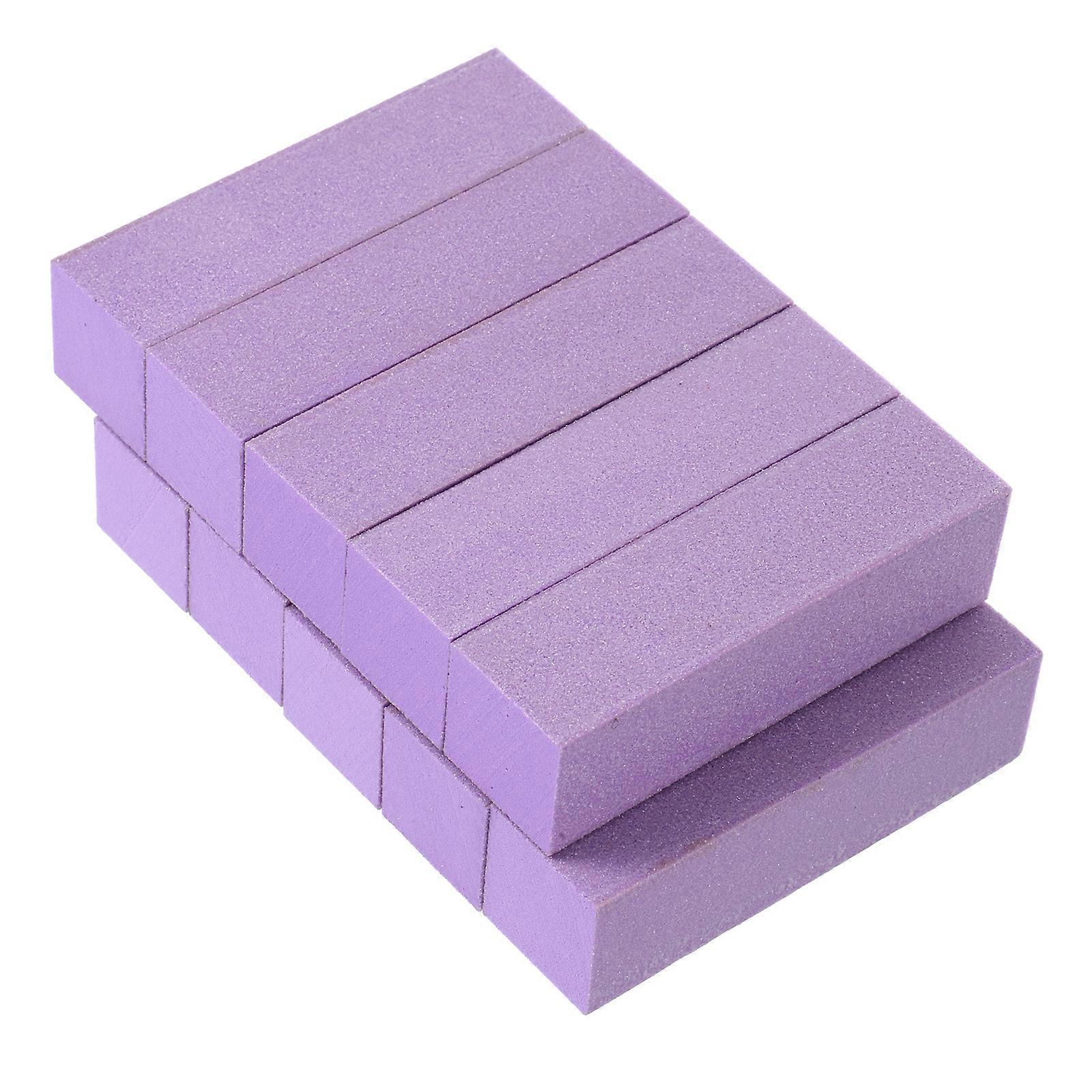 10pcs Manicure Files Nail Buffer Blocks Manicure Buffing Blocks Sponge Nail Files