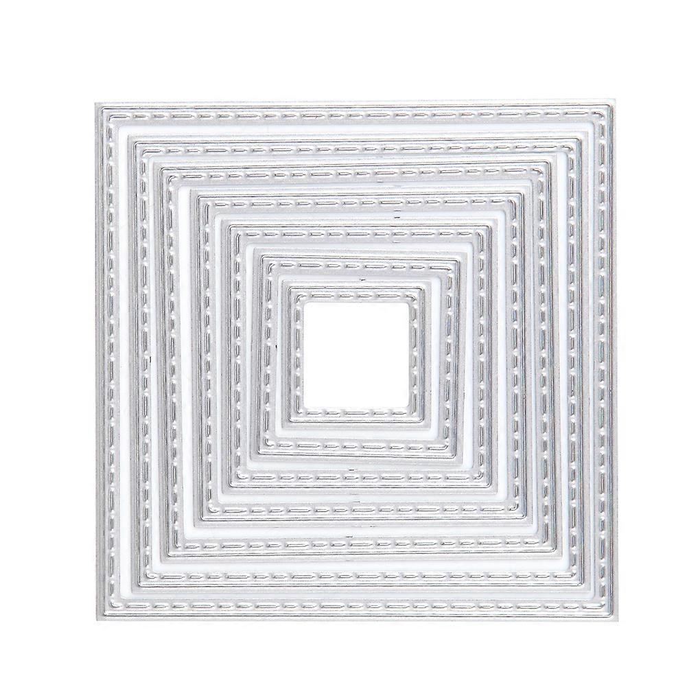 Squares Cutting Dies Stencil Scrapbook Tool Album Paper Card Embossing Decor