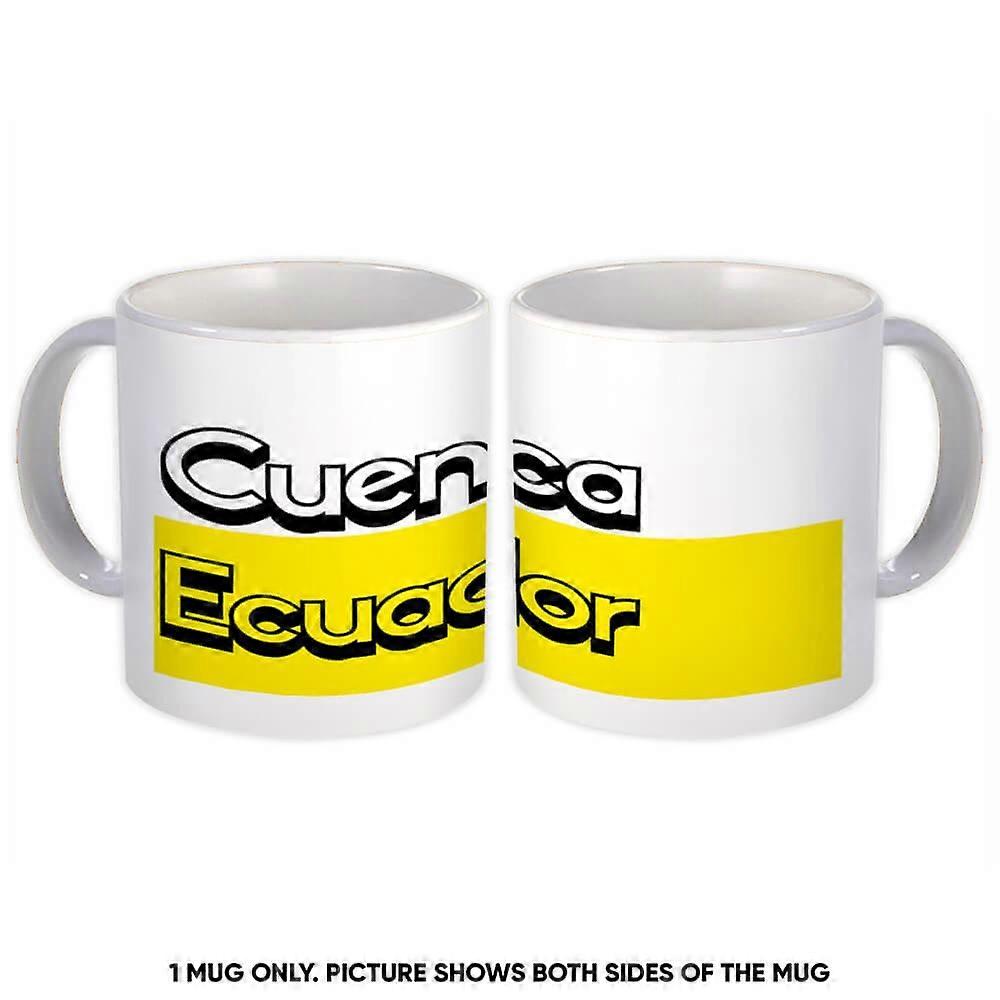 Gift Mug: Cuenca Ecuador Rectangle