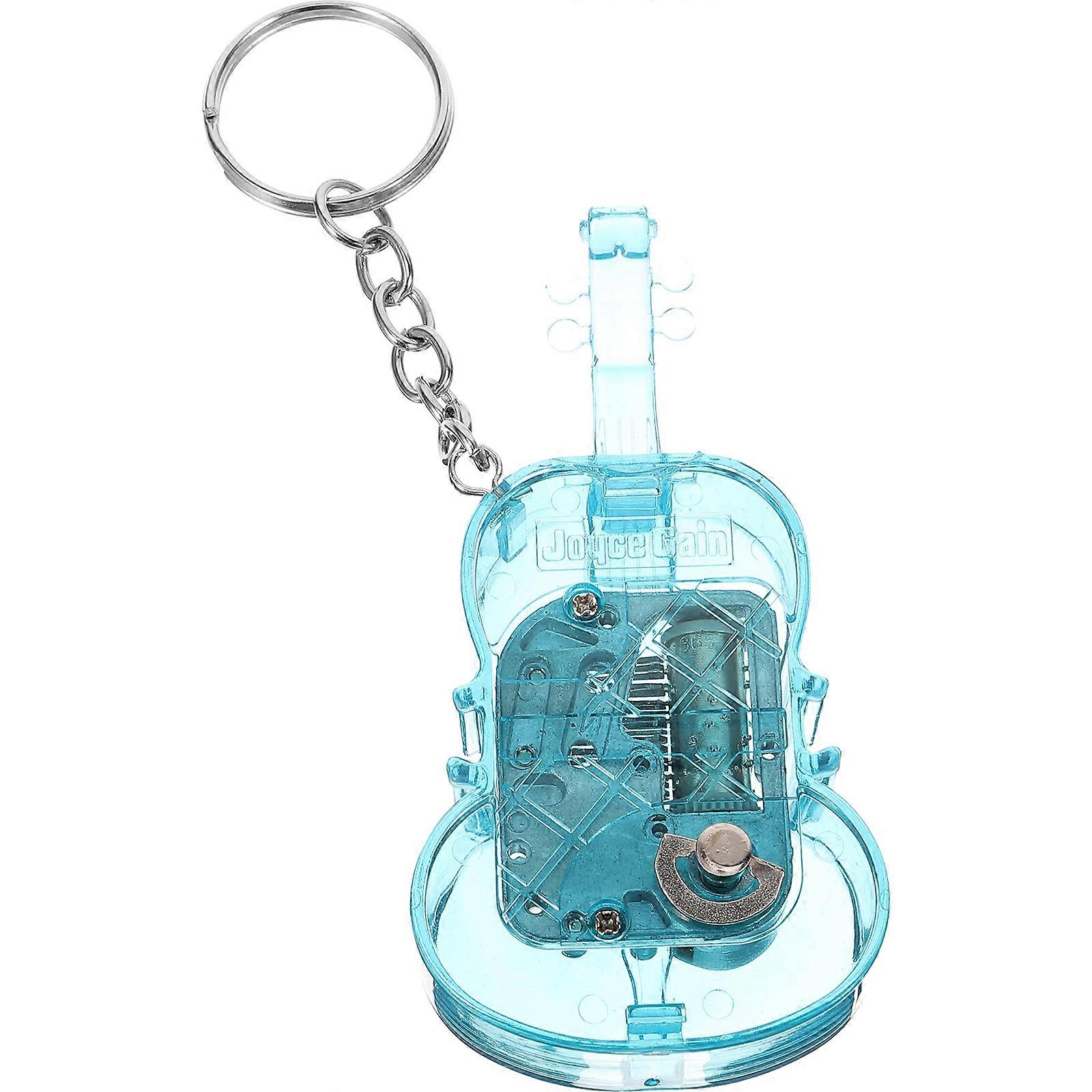 Violin Keychain Violin Shaped Musical Box Keychain Musical Box Personalized Key Chain