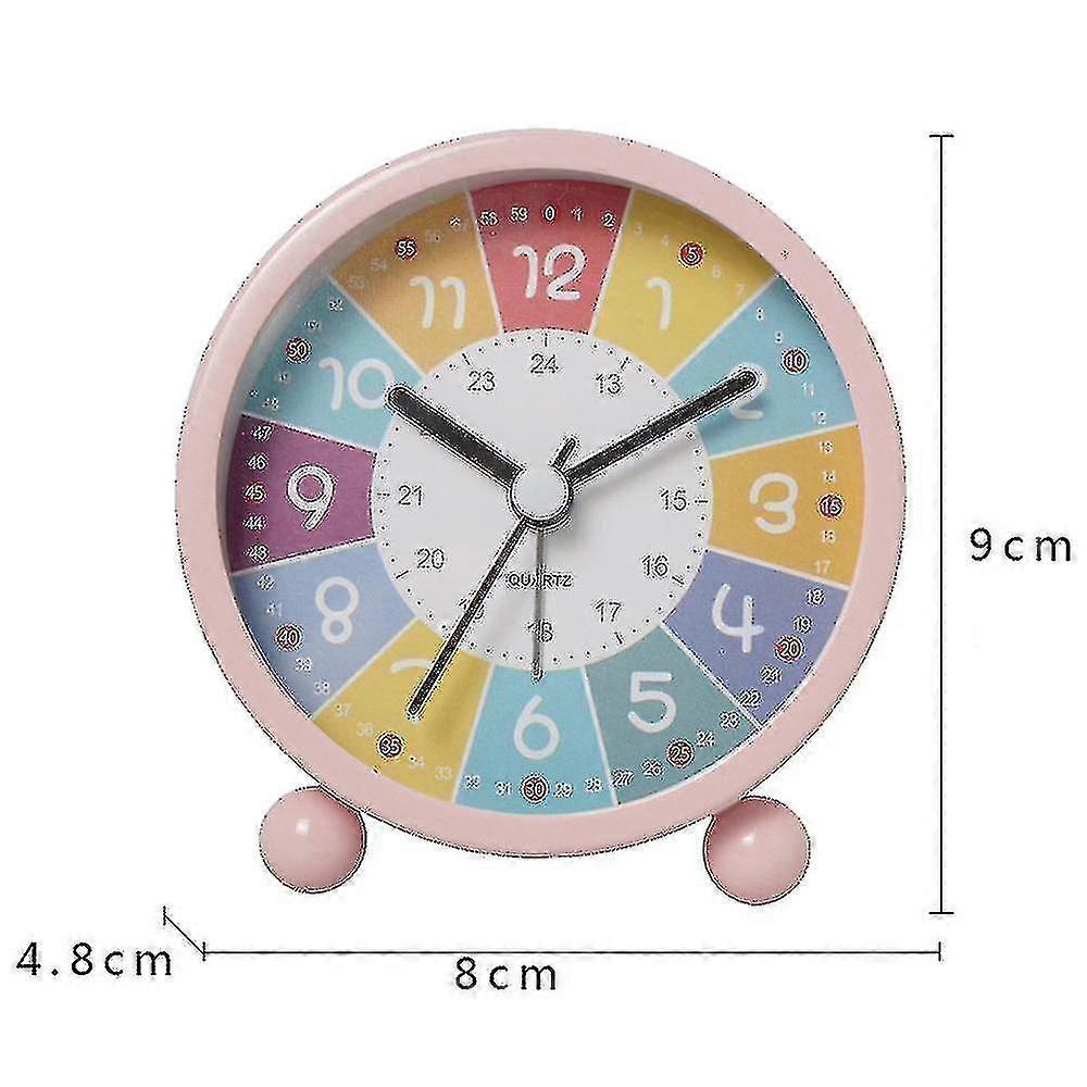 Learning Clock For Kids - Telling Time Teaching Clock - Kids Wall ...