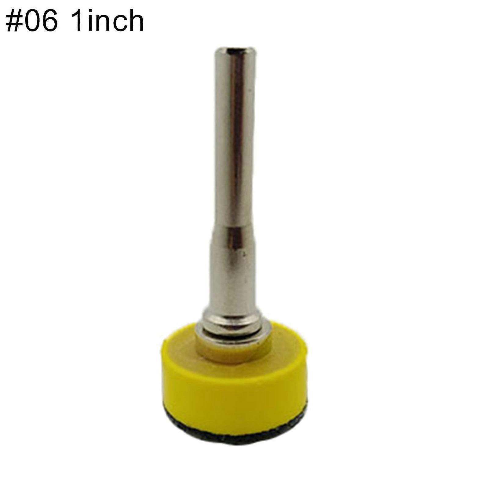 Diâmetro do punho 3,2 / 6 mm Punho redondo 1/2/3 polegadas Lixa de camurça Disco de moagem QinHai