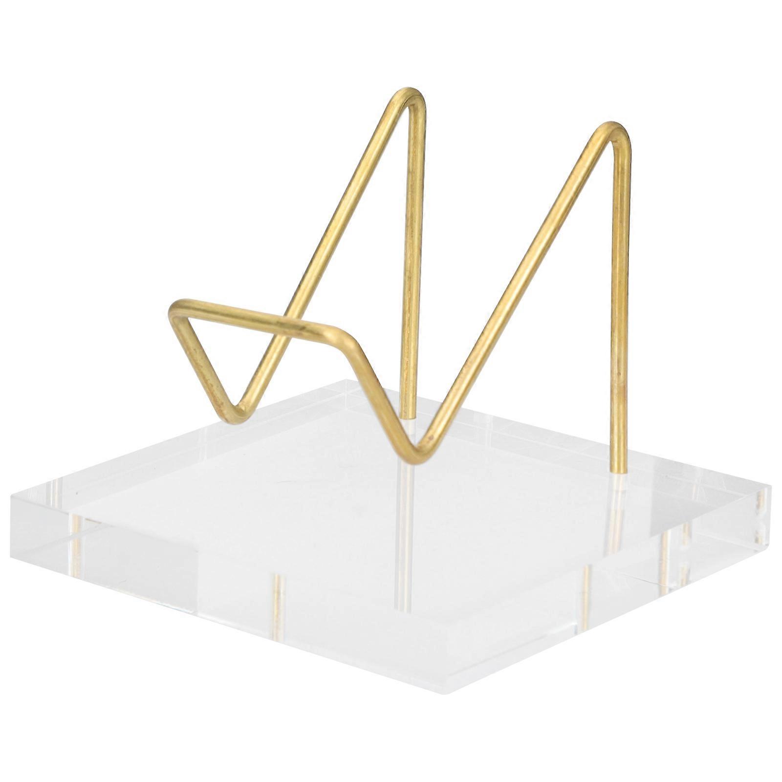 Crystal Craft Display Stand Acrylic Jewelry Showing Rack Desktop Mineral Holder