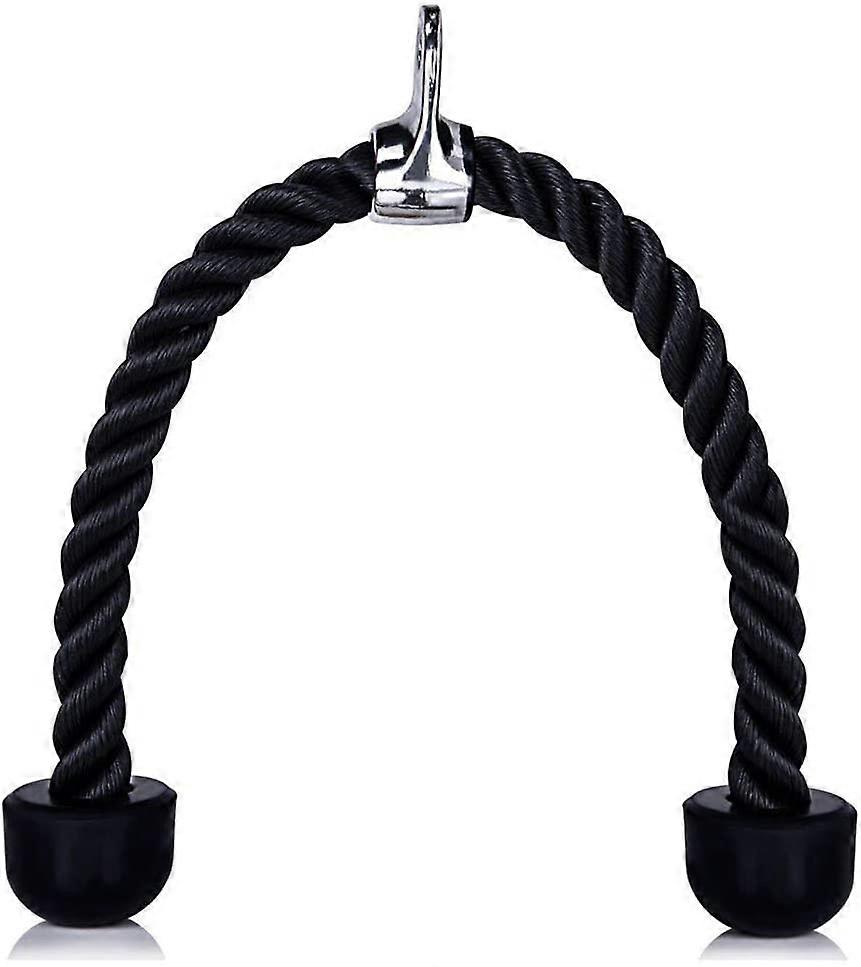 Tricep Rope Pull Down Cable, Easy To Grip & Non-Slip Cable Attachment For Gym Workout Exercise