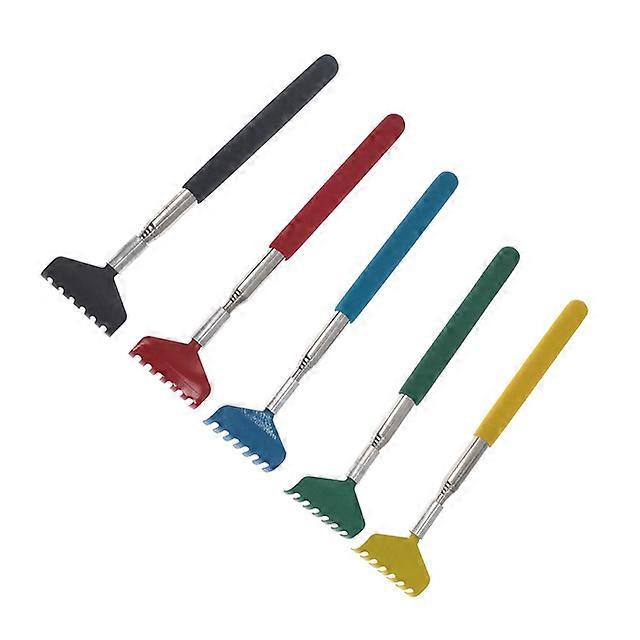 1pc New Portable Random Color Convenient Claw Telescopic Back Scratcher For Massage