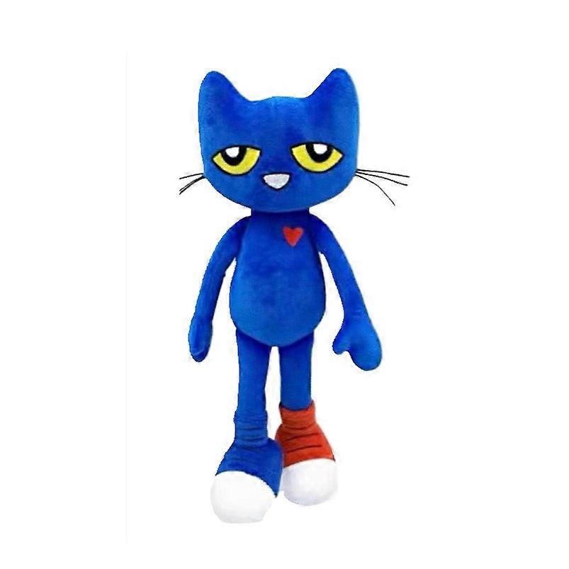 Blue cat plush toy doll