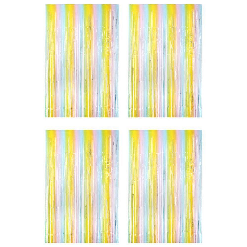 4 Pack Rainbow Frin Ain Backdrop, Wedding, , , Rat