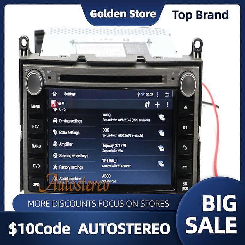 For TOYOTA VENZA 2008-2012 Android12 4GB+64GB Px6 Car Radio GPS Navigation Auto Stereo Multimedia Player Recorder DSP Head Unit