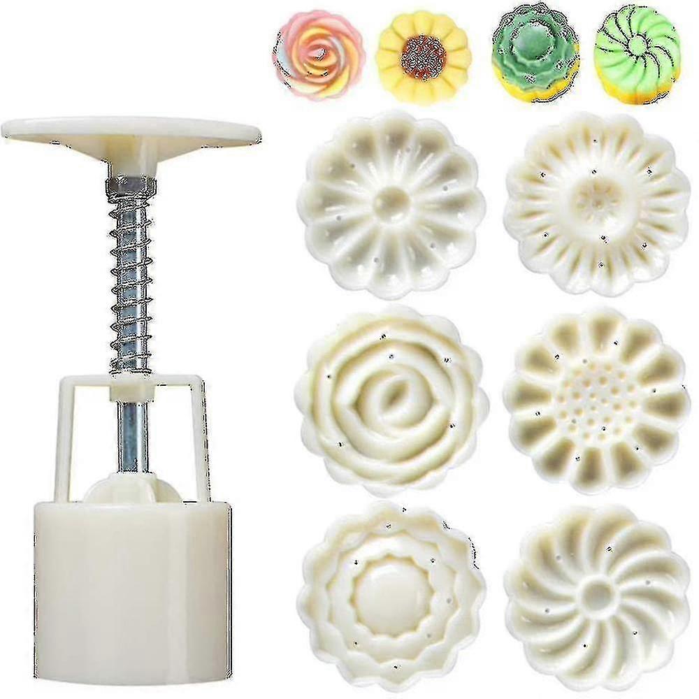 7pcs Bath Mold Set Includes 1pcs Bath S Press And 6pcs Niuniu