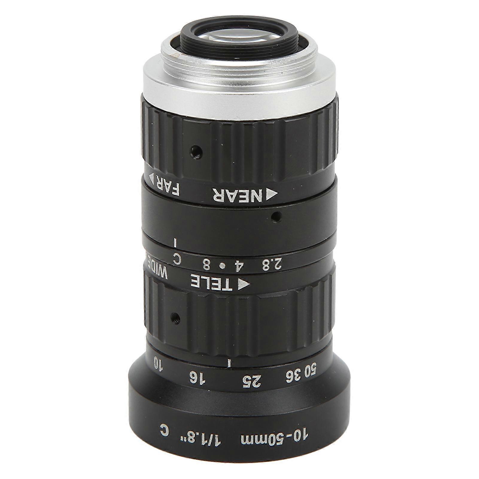 Objectif 10-50 mm f/2.8 à monture C, mise au point manuelle, pour vision industrielle, pour appareil photo numérique