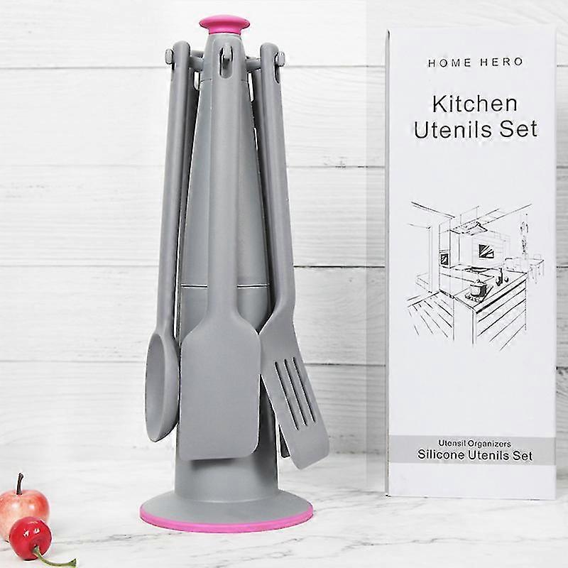 6pcs Silicone Kitchenware Kitchen Tool Set Silicone Cooking Set Silicone Spatula Kitchen Tool Set