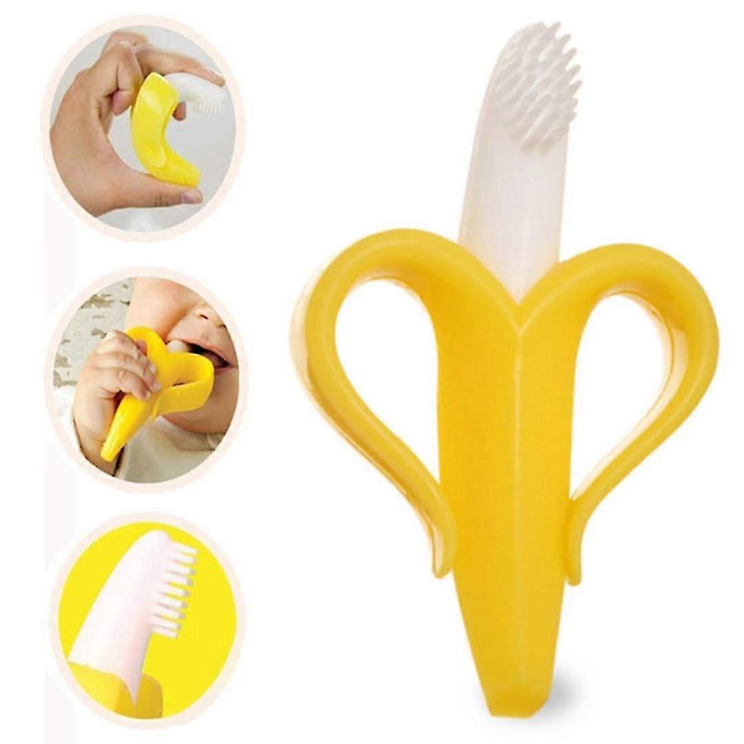 Baby Toothbrush And Teether In One - Exercise Brush Exercise Brush