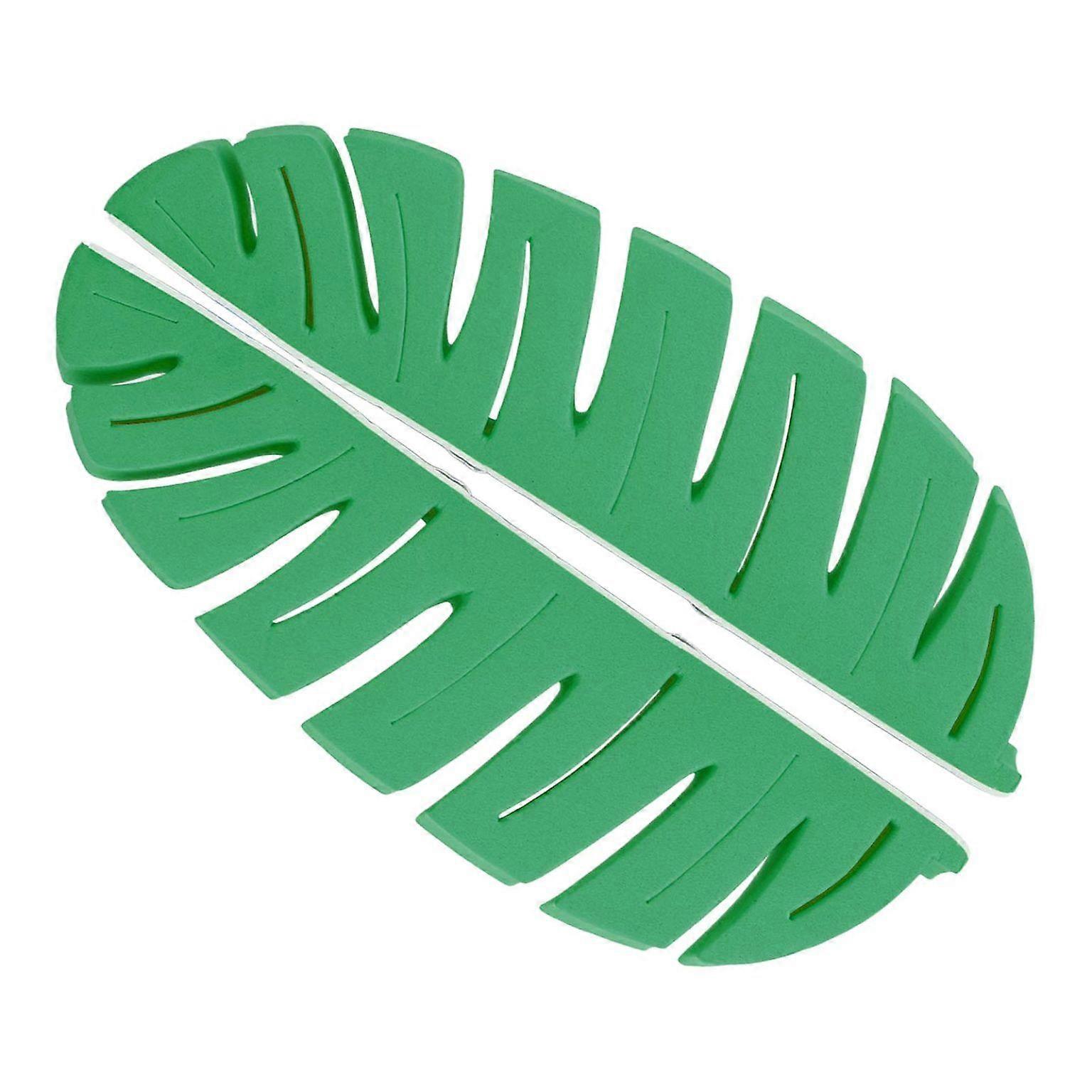 2-Piece Leaf-Shaped Makeup Brush Dryer Stand - Multipurpose Drying Rack