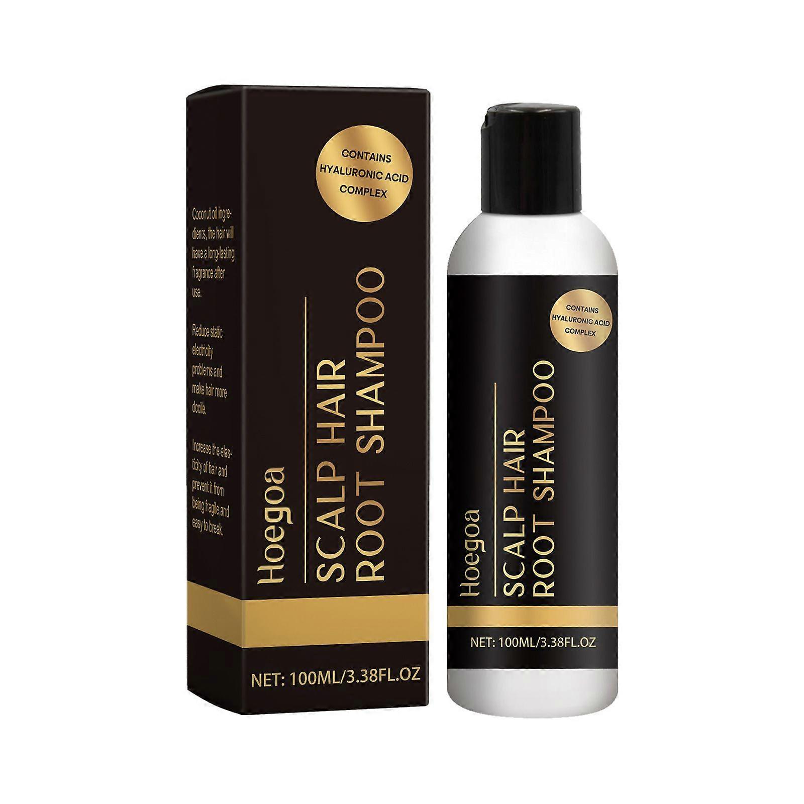 Hoegoa Nourishing Care Shampoo Moisturizing Scalp Soft Fluffy Fragrance Mild Shampoo